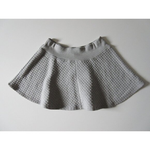 Soft Joie Dresses & Skirts - NWT Soft JOIE Kaydree B in Heather Grey Quilted Jersey Skater Skirt L $98